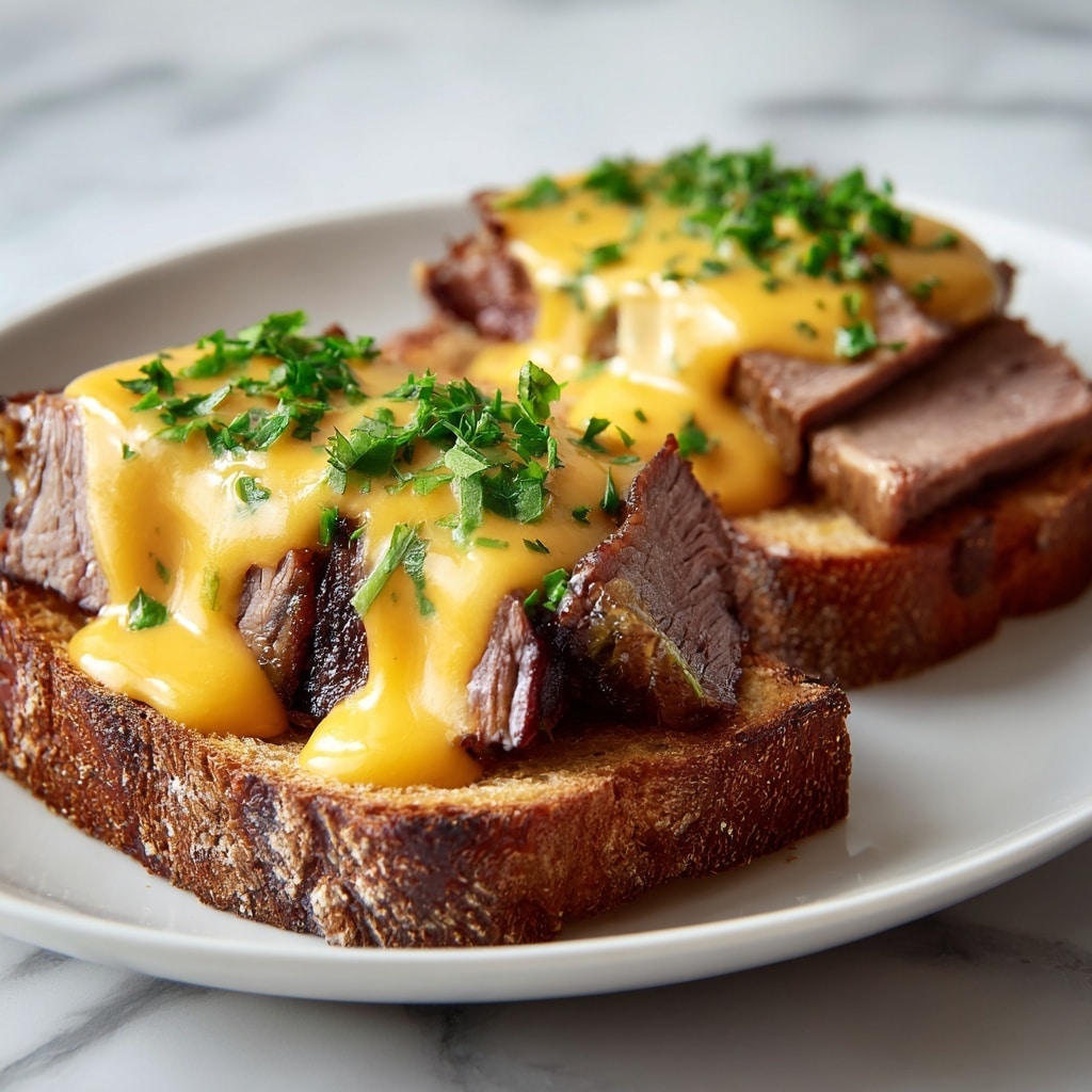 Grilled Beef Tenderloin Crostini with Béarnaise Sauce Recipe - Recipe Image