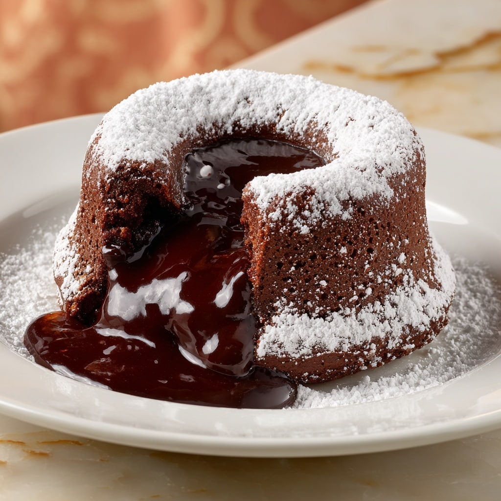 Protein Lava Cake (Gluten Free, Low Sugar) Recipe - Recipe Image
