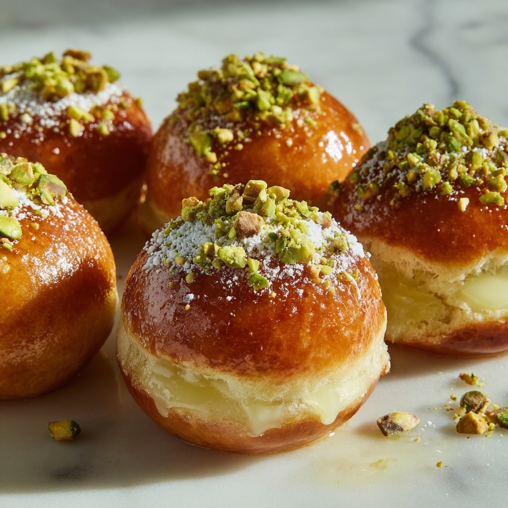Ricotta Pistachio Honey Bites Recipe - Recipe Image