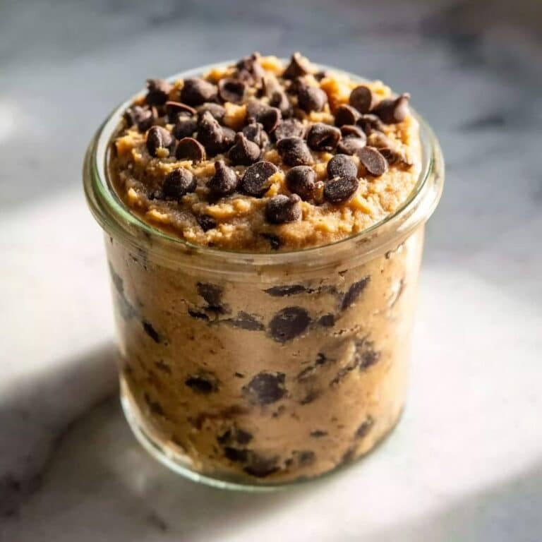 Protein-Packed Chickpea Cookie Dough Delight Recipe