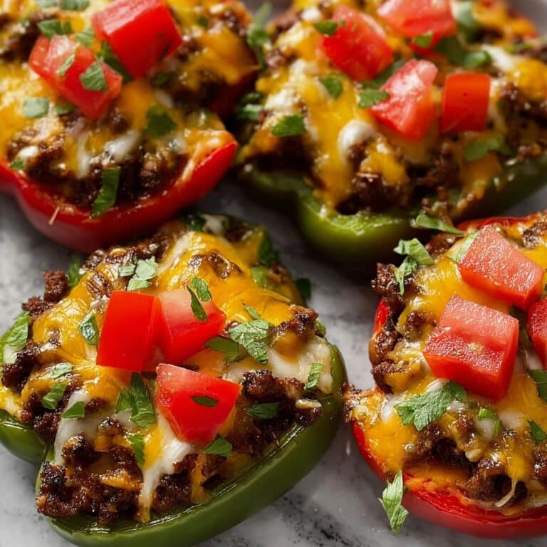 Taco Stuffed Bell Peppers Recipe