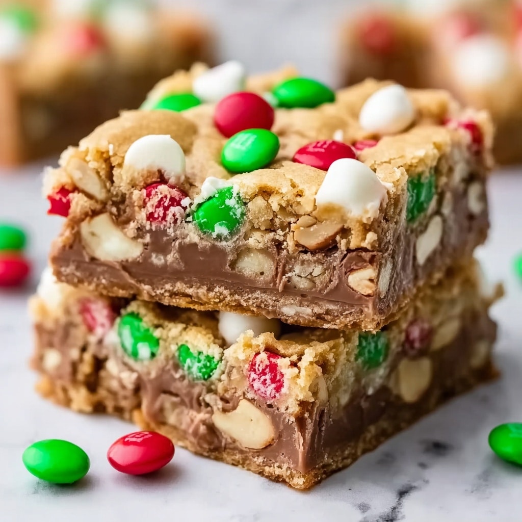 Christmas Cookie Bars Recipe - Recipe Image
