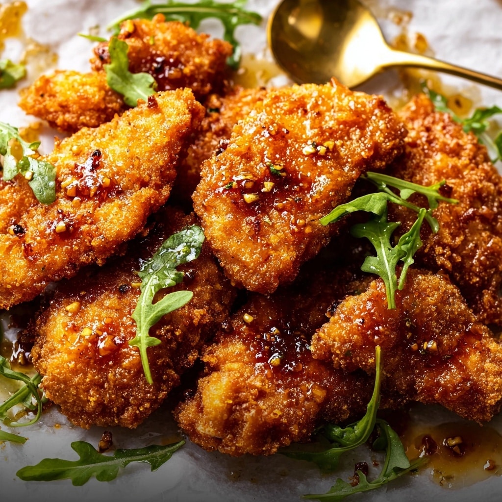 Crispy Hot Honey Salmon Tenders Recipe - Recipe Image