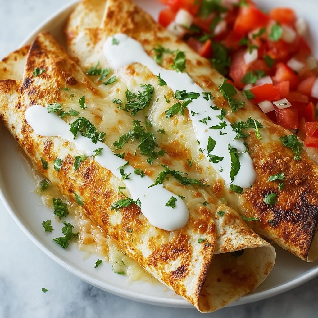 Baked Cream Cheese Chicken Taquitos Recipe - Recipe Image