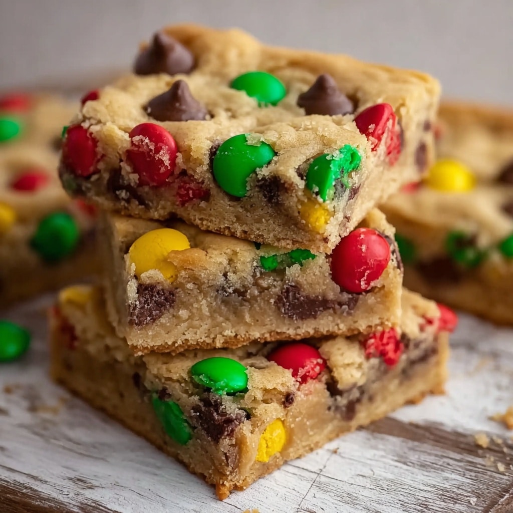 Holiday Cake Mix Cookie Bars Recipe - Recipe Image