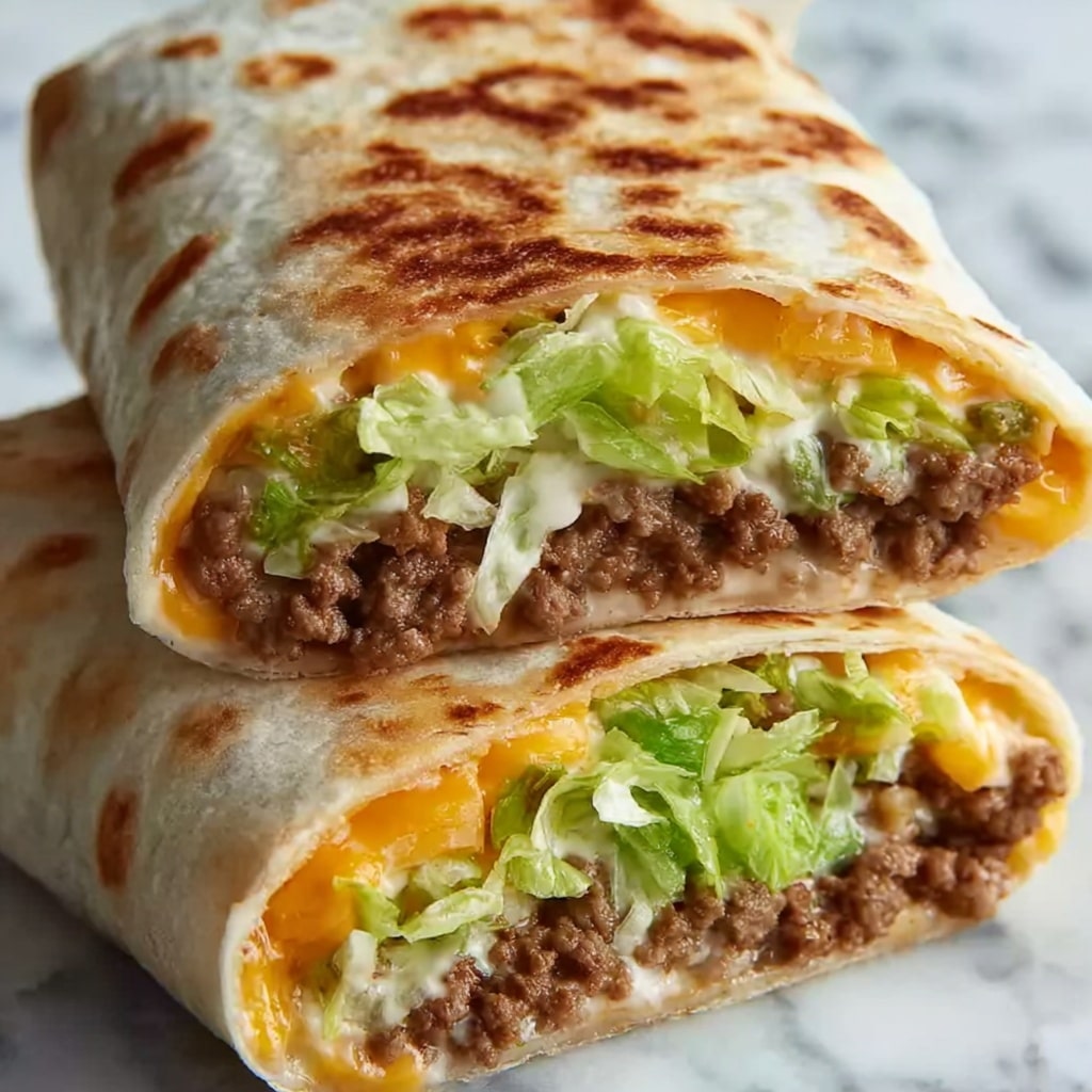 Big Mac Wraps Recipe - Recipe Image