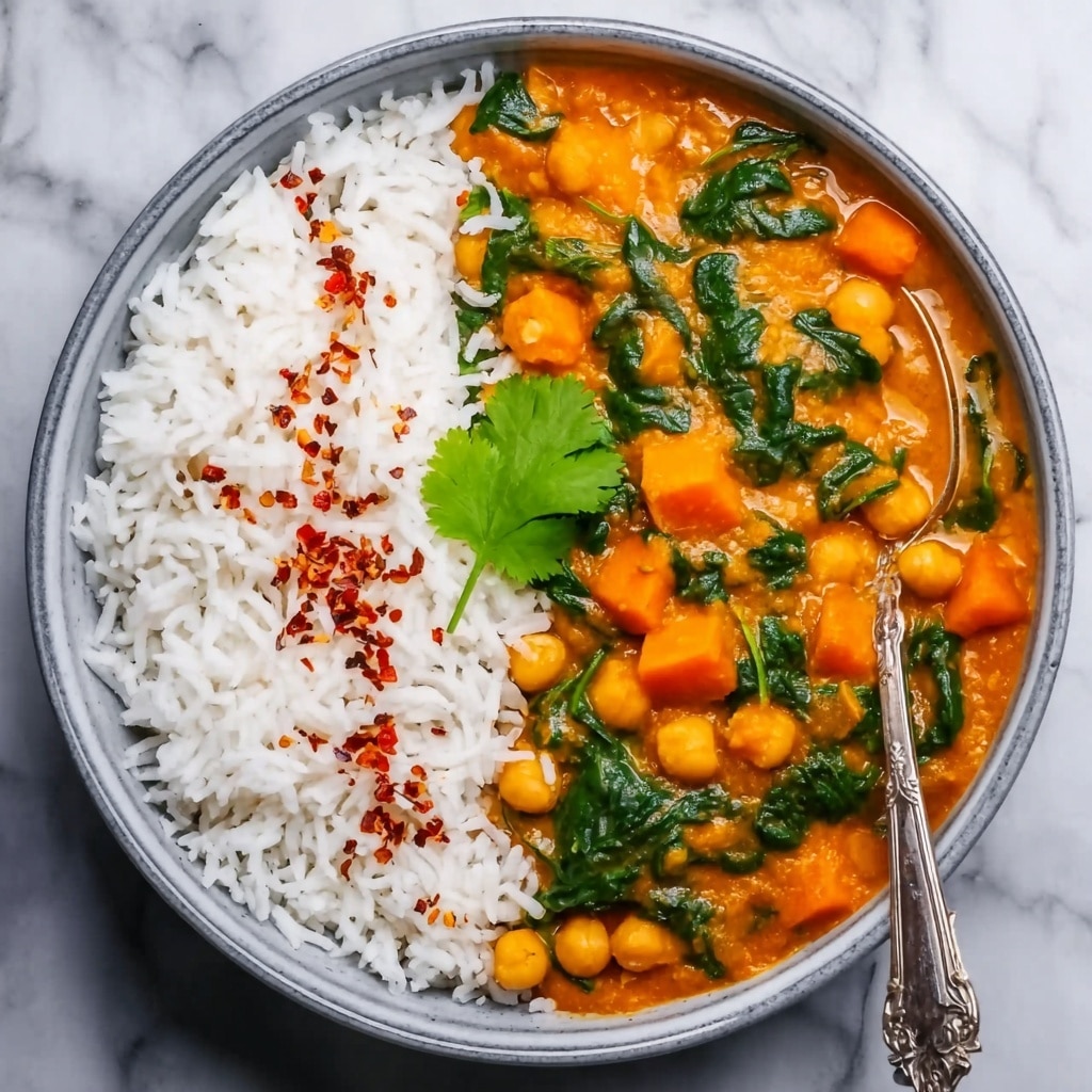 Sweet Potato and Chickpea Curry Recipe - Recipe Image