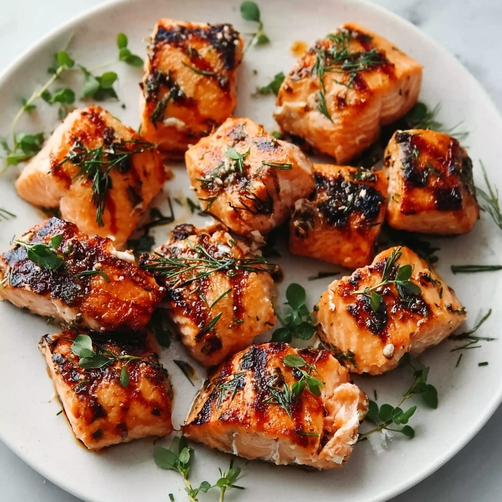 Pan-Seared Salmon Bites Recipe - Recipe Image