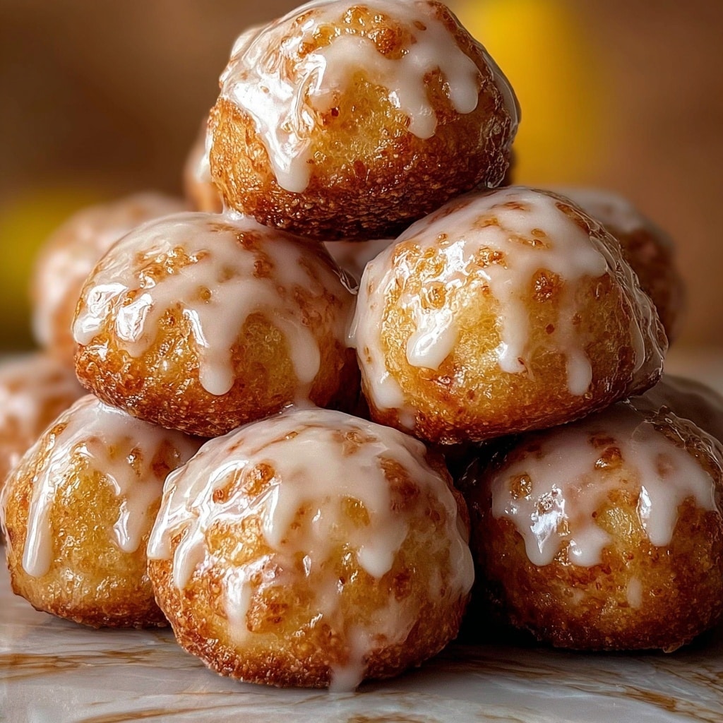 Cinnamon-Glazed Apple Fritter Bites Recipe - Recipe Image