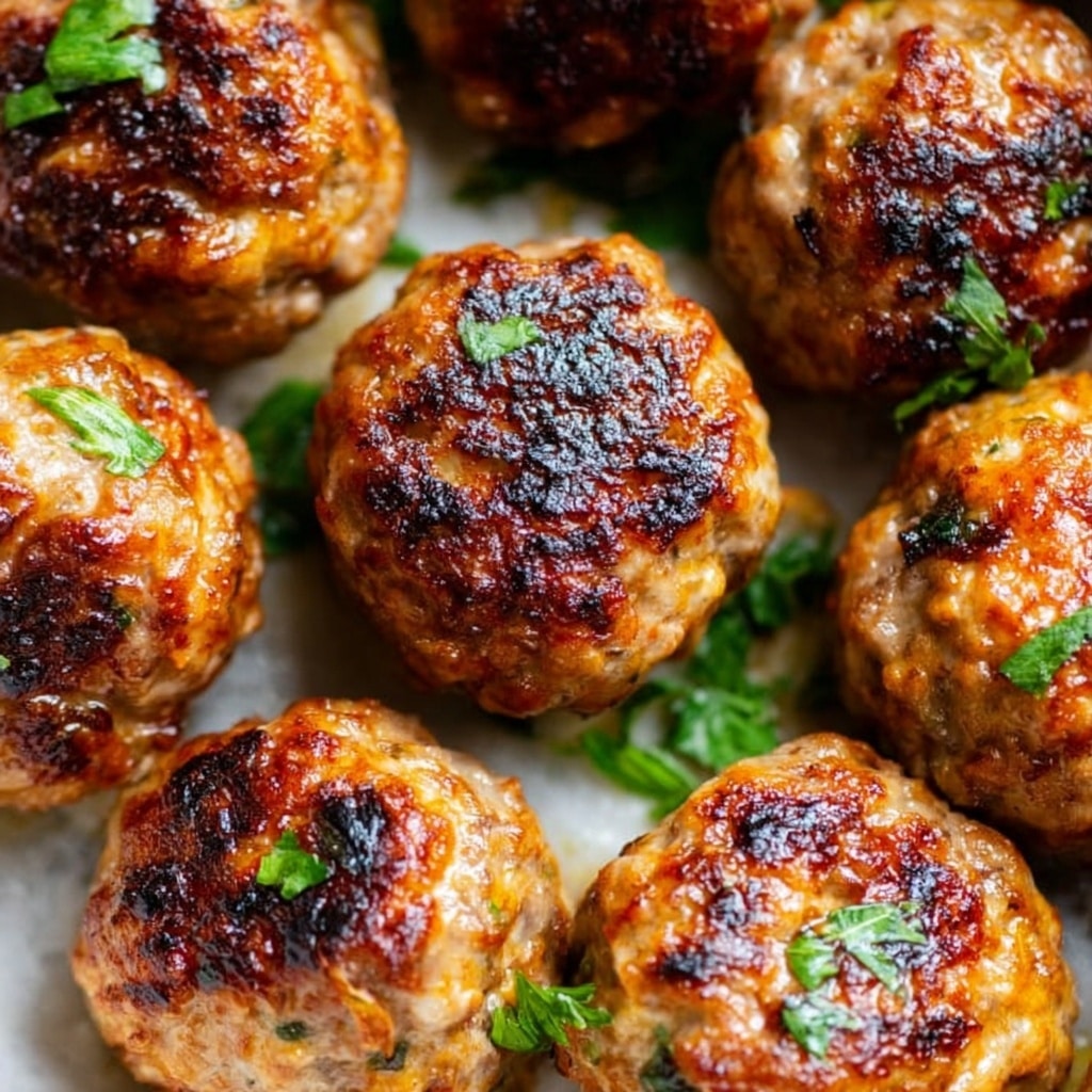 Air Fryer Turkey Meatballs Recipe - Recipe Image