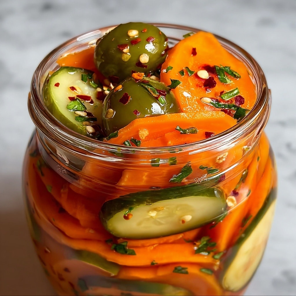 Authentic Mexican Pickled Carrots Recipe - Recipe Image
