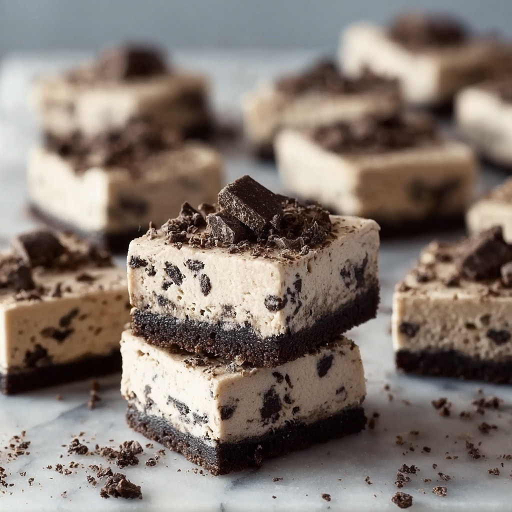 No-Bake Cookies and Cream Cheesecake Bites Recipe - Recipe Image