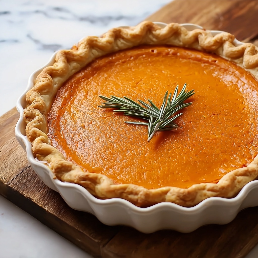 Easy Pumpkin Pie Recipe - Recipe Image
