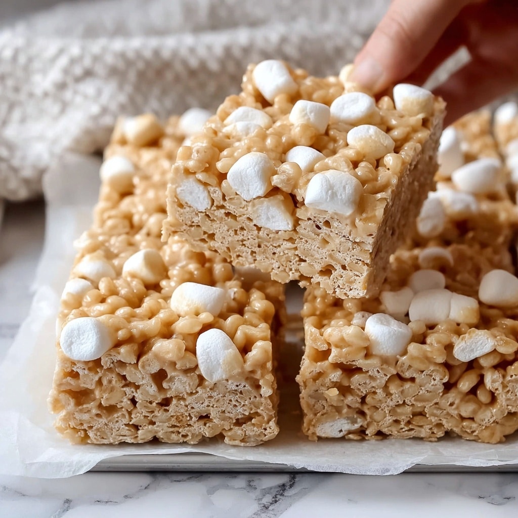 Fluffernutter Rice Krispie Treats Recipe - Recipe Image