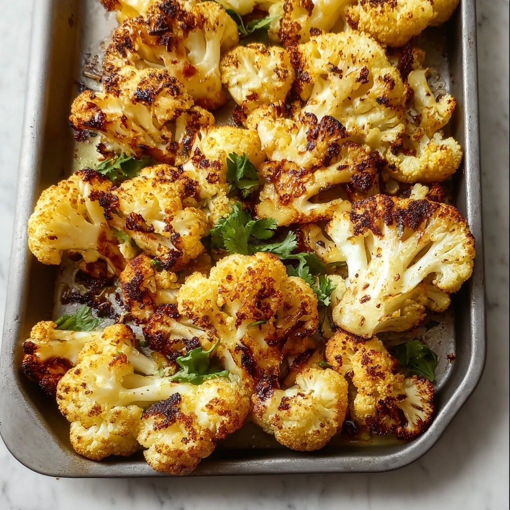 Hot Honey Roasted Cauliflower Recipe - Recipe Image
