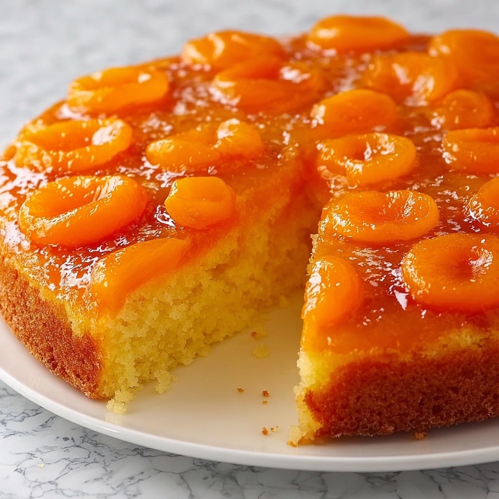 Apricot Upside-Down Cake Recipe - Recipe Image
