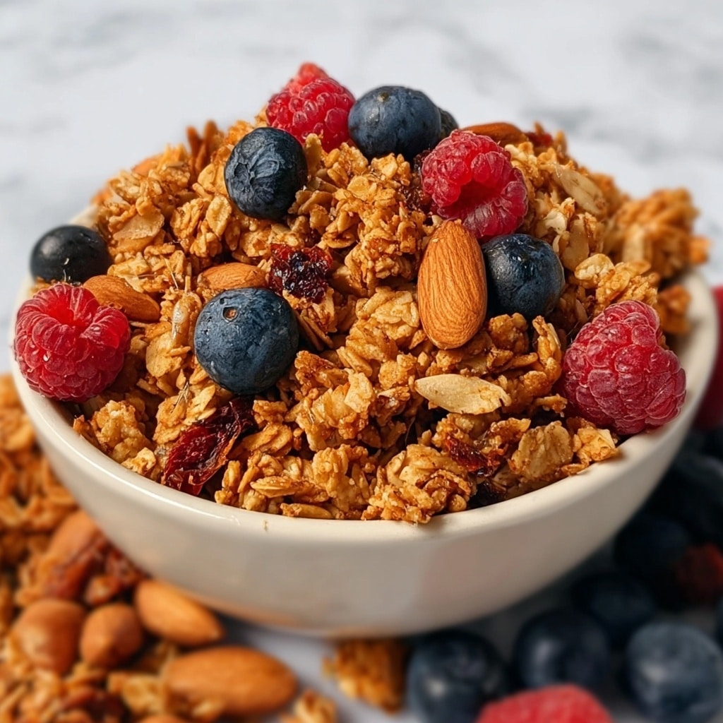 Healthy Homemade Granola Recipe - Recipe Image