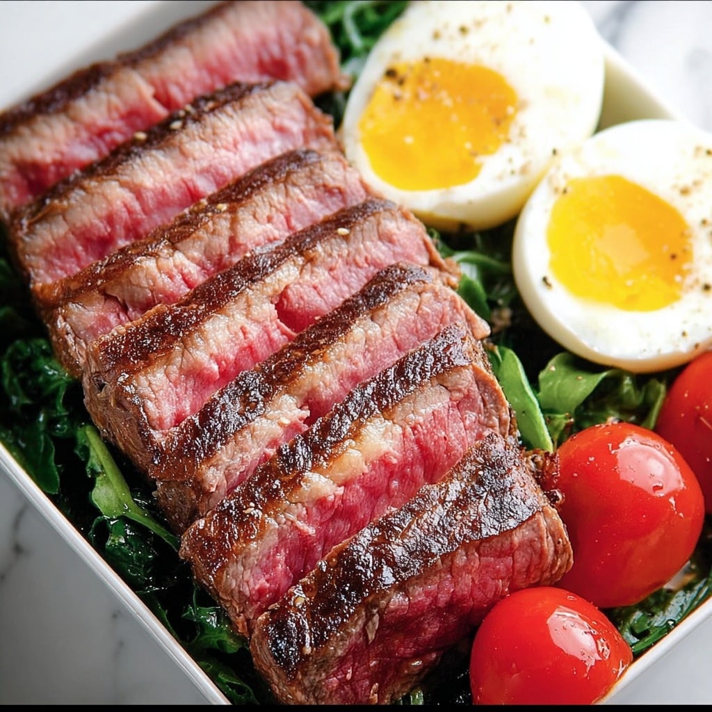 Steak Cobb Salad: An Incredible Ultimate Lunch Option Recipe - Recipe Image