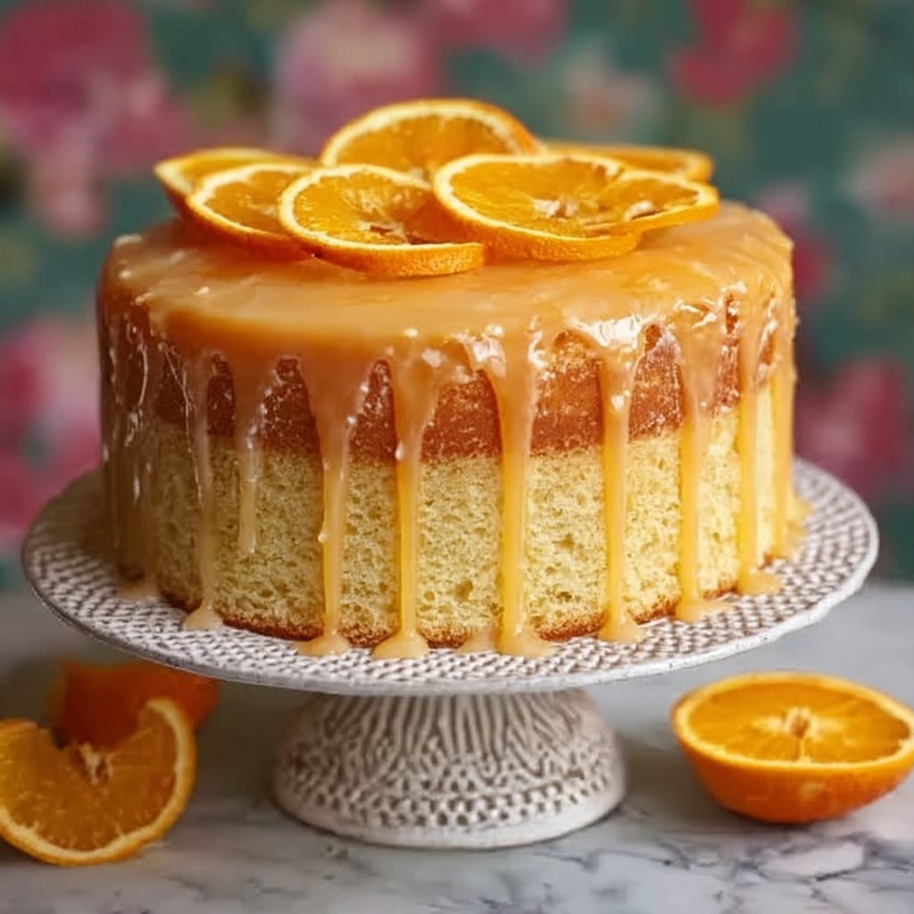 Sicilian Whole Orange Cake Recipe - Recipe Image