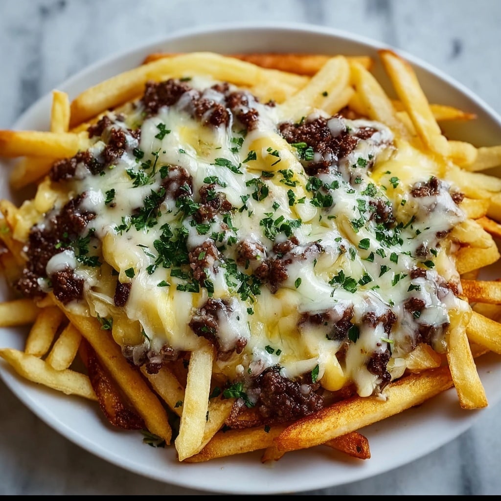 Cheesy Steak Fries Recipe - Recipe Image