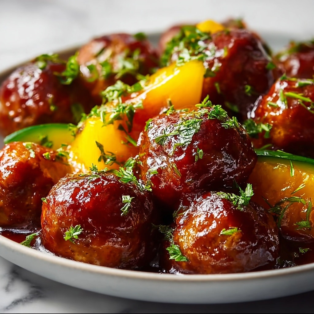 Sweet and Sour Meatballs Recipe - Recipe Image