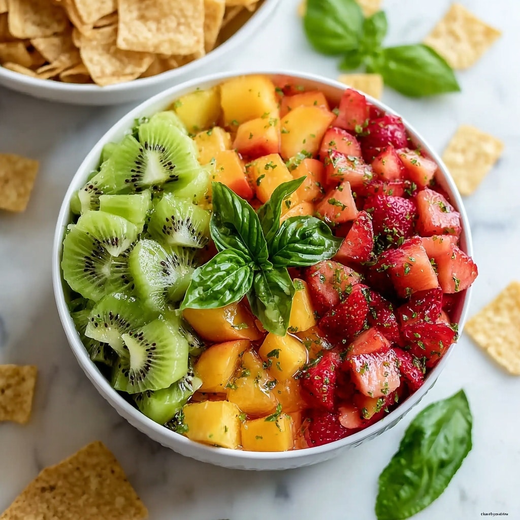 Fruit Salsa with Cinnamon Chips Recipe - Recipe Image
