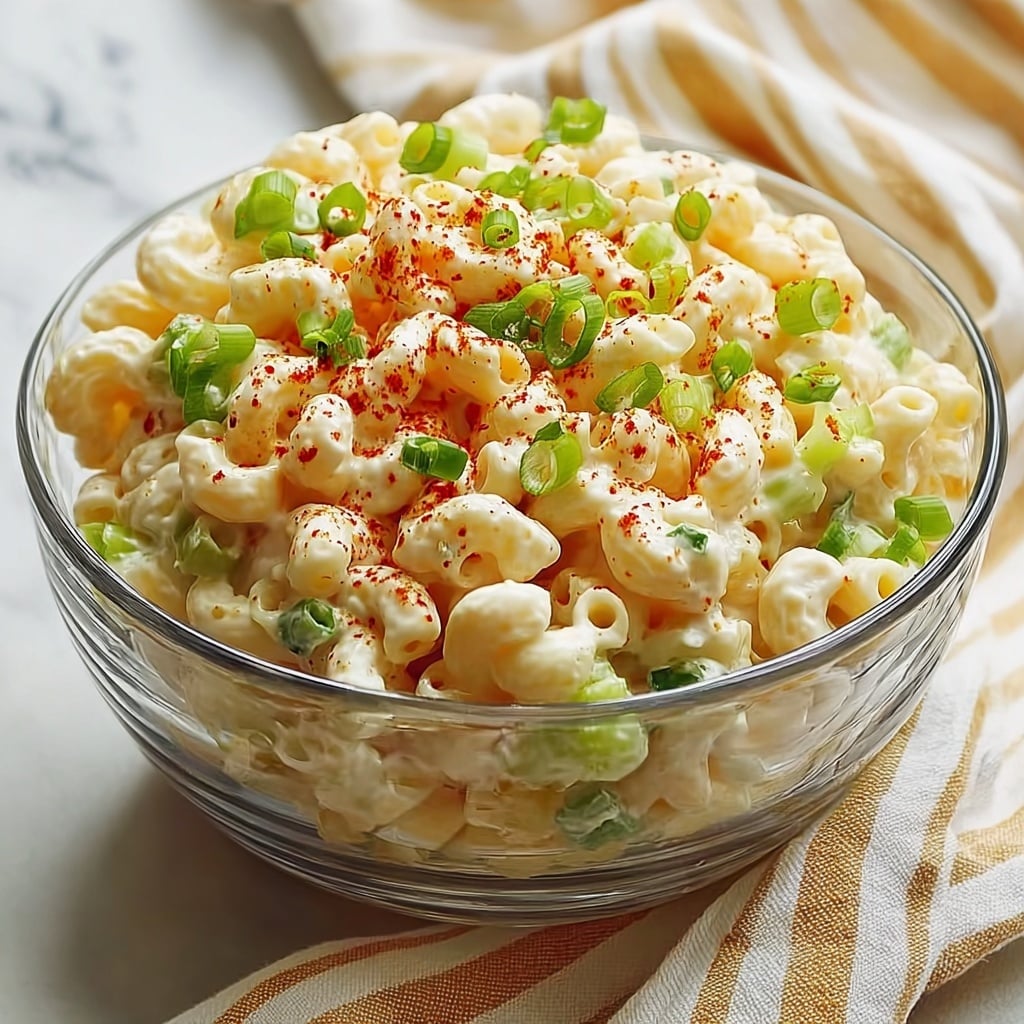 Creamy Macaroni Salad Recipe - Recipe Image
