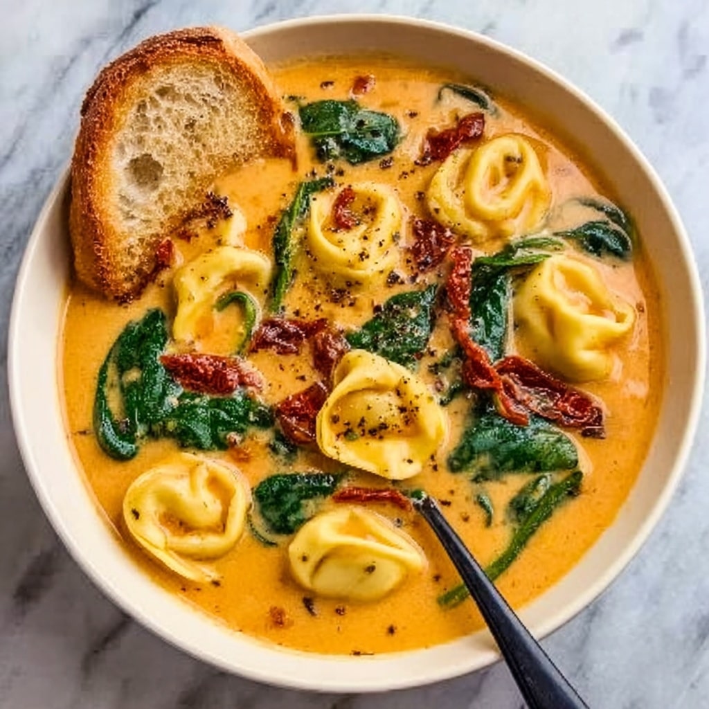 Creamy Tuscan Chicken Soup Recipe - Recipe Image