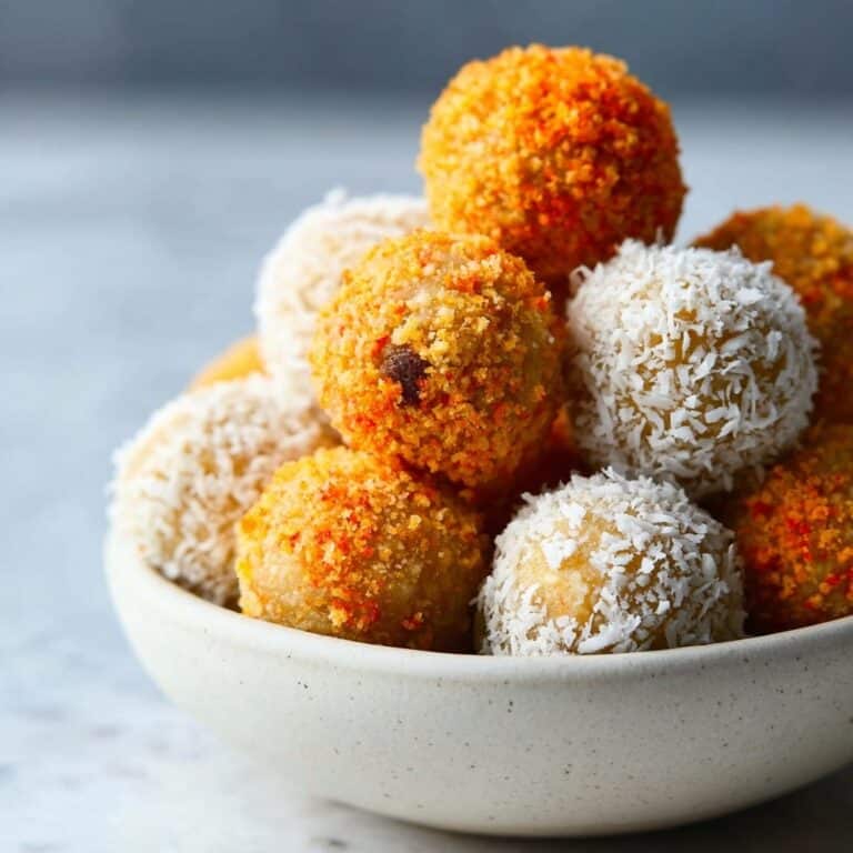Healthy No-Bake Carrot Energy Bites Recipe