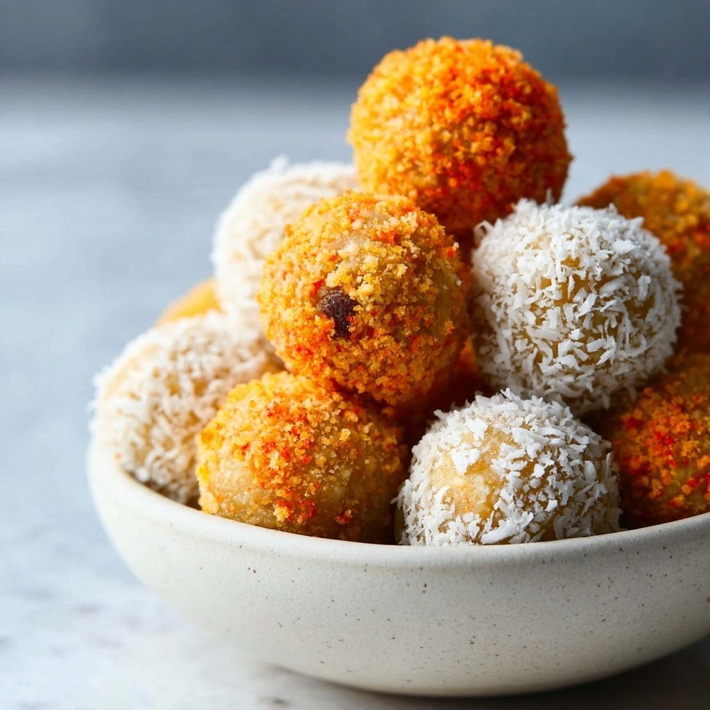 Healthy No-Bake Carrot Energy Bites Recipe - Recipe Image