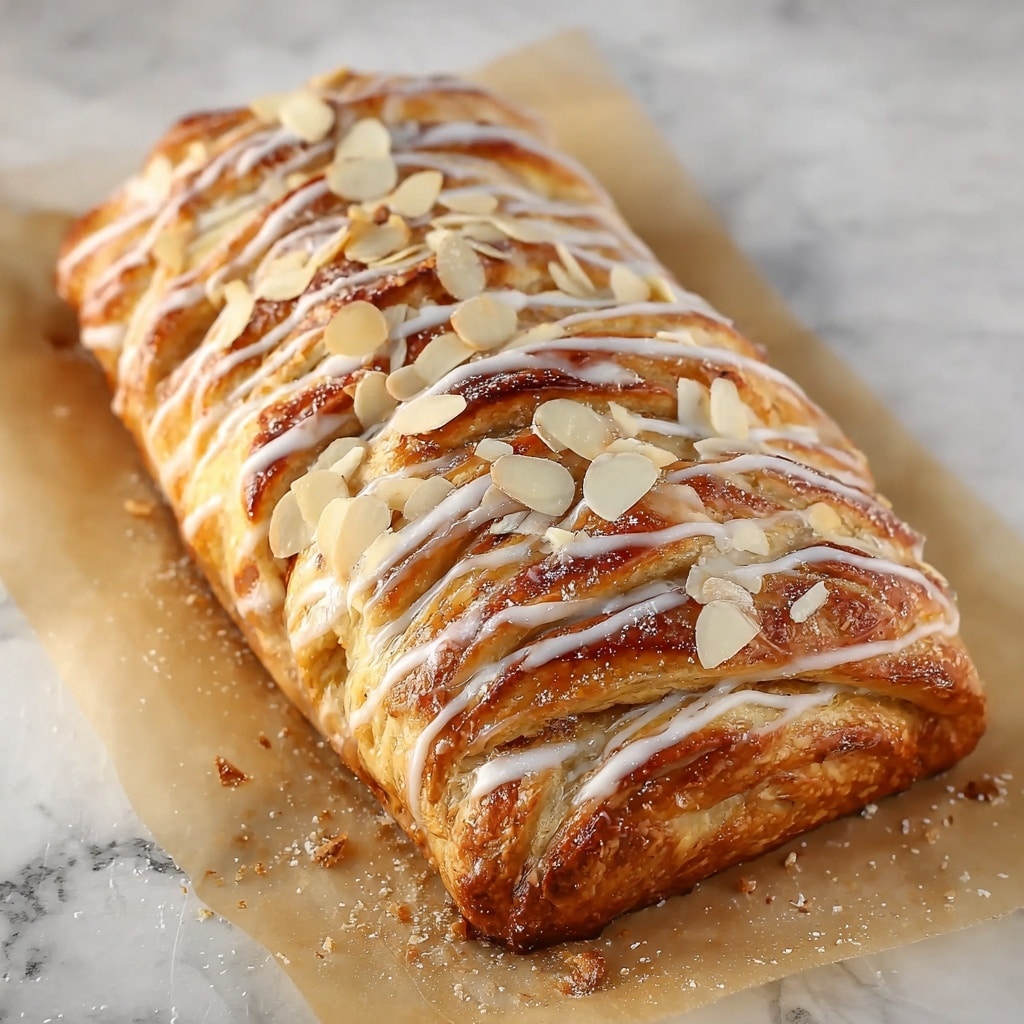 Buttery Almond Pastry Braid Recipe - Recipe Image