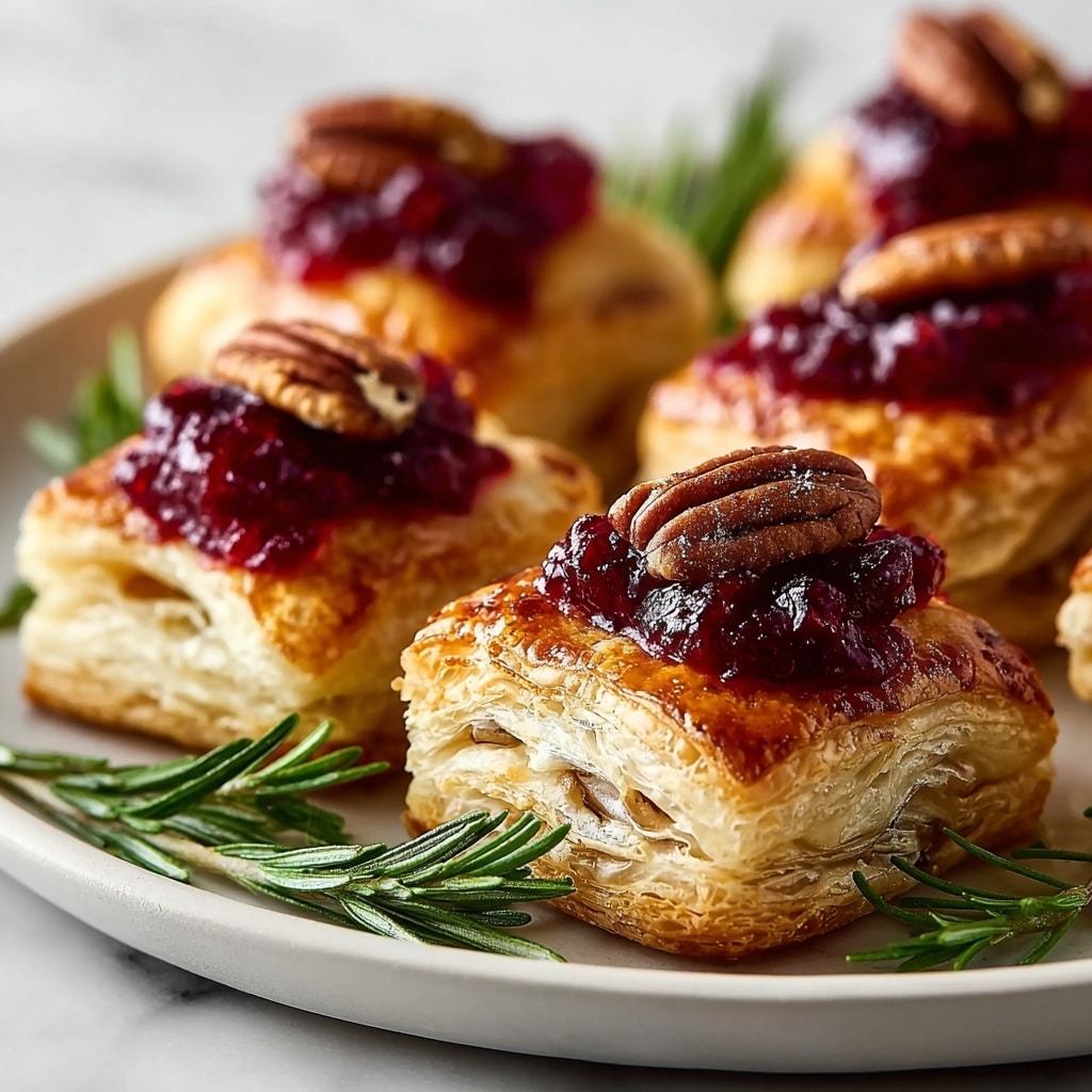 Cranberry Brie Bites: Easy and Elegant Holiday Appetizers Recipe