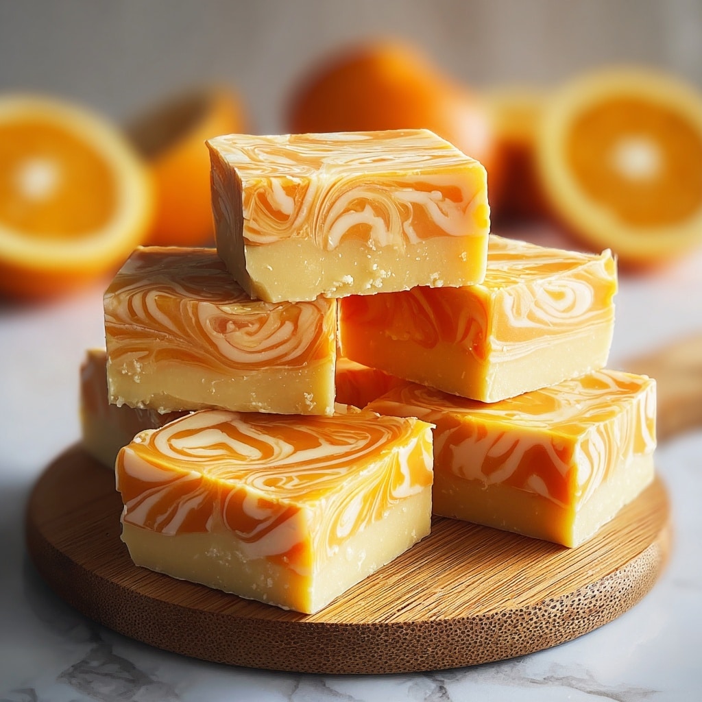 Orange Dreamsicle Fudge Recipe - Recipe Image