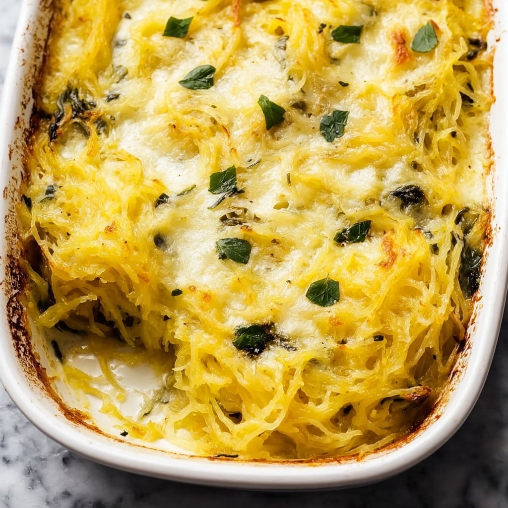Baked Spaghetti Squash and Cheese Recipe - Recipe Image