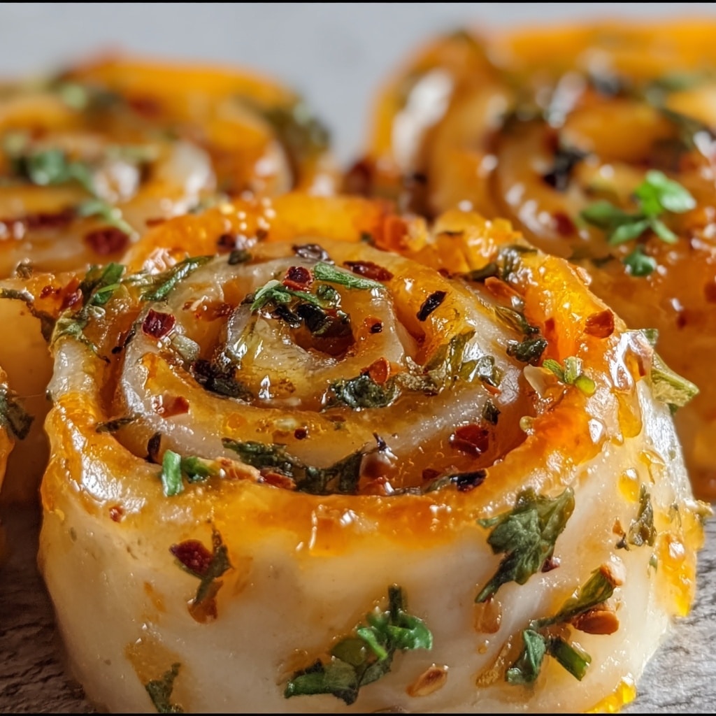 Irresistible Pepper Jelly Air Fryer Pinwheels Recipe - Recipe Image