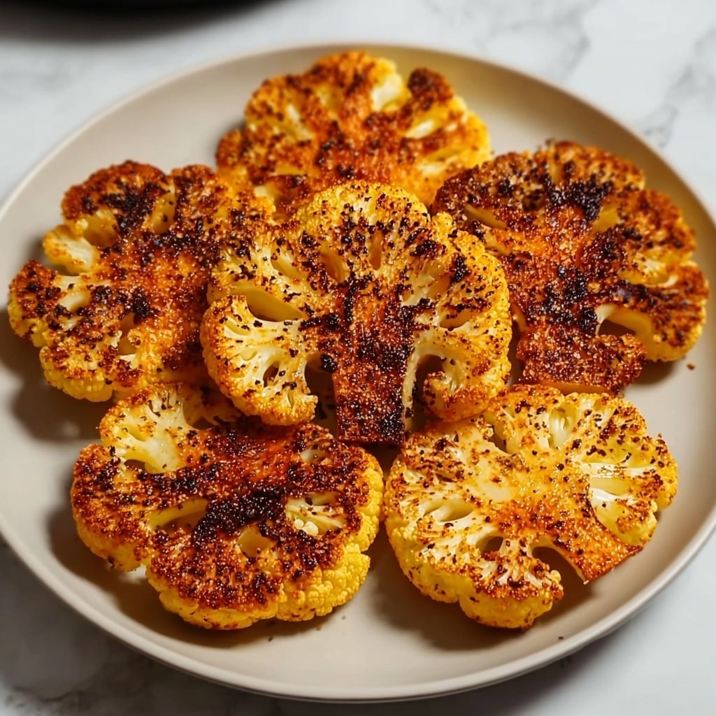 Dukkah-Crusted Fried Cauliflower “Steaks” Recipe - Recipe Image