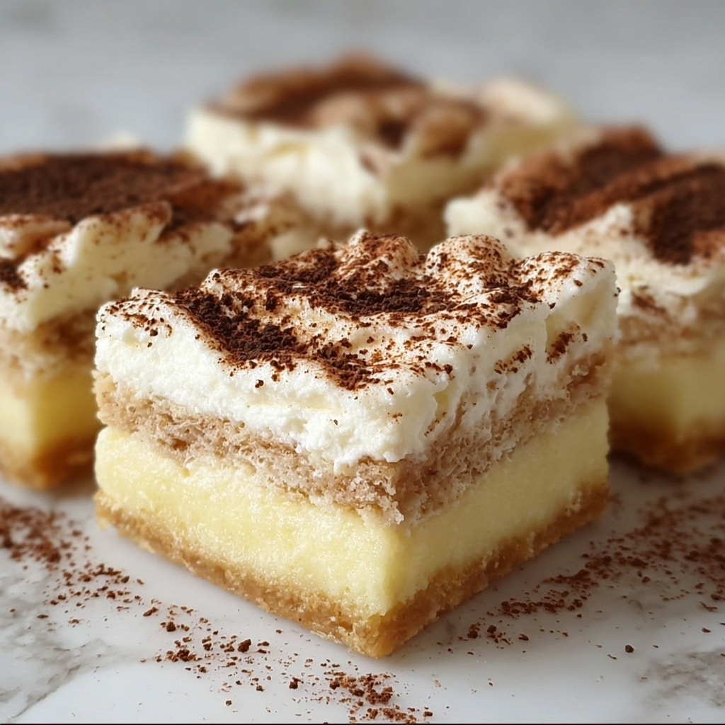 Ooey-Gooey Cinnamon Roll Cheesecake Bars Recipe - Recipe Image