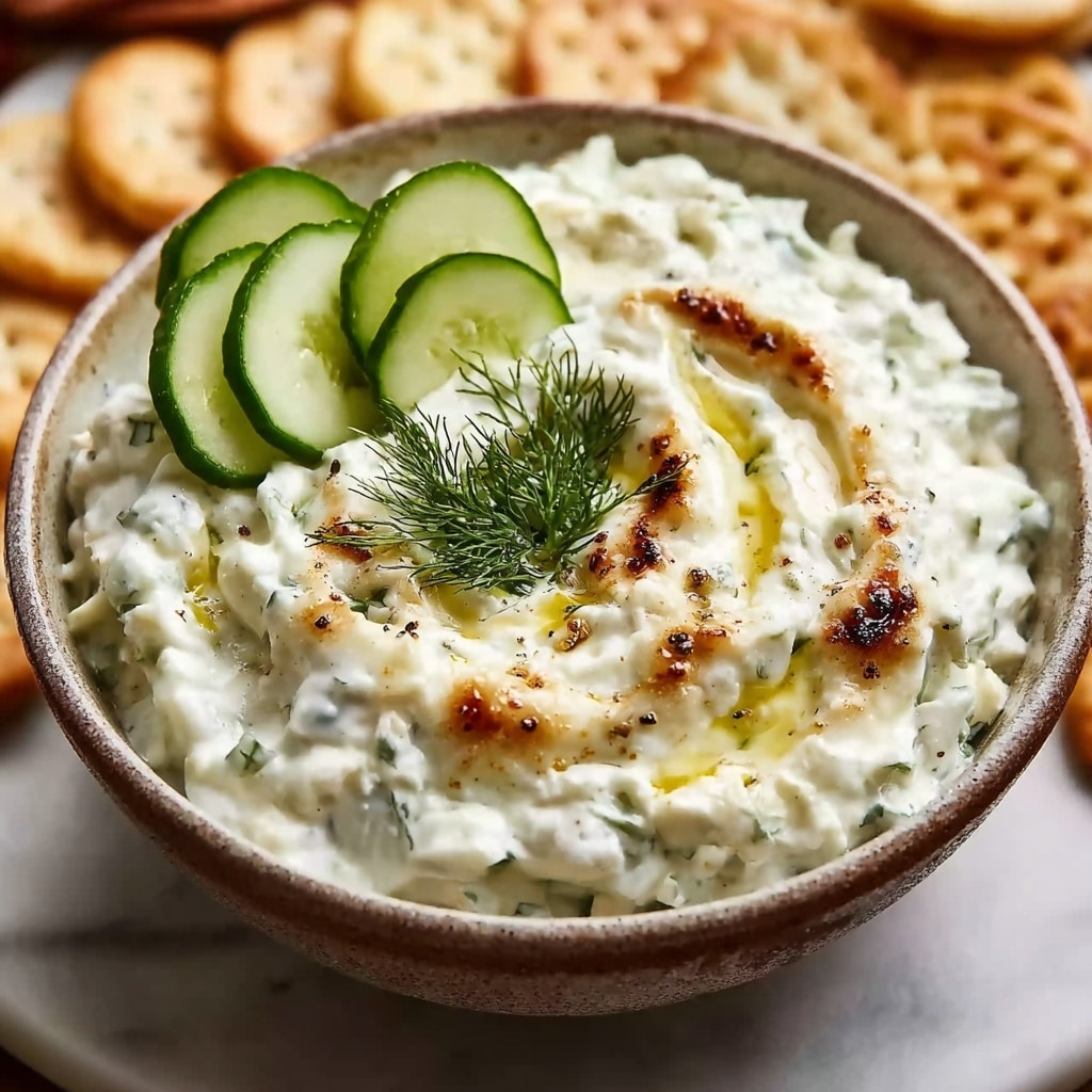 Creamy Tzatziki Sauce Dip Recipe - Recipe Image
