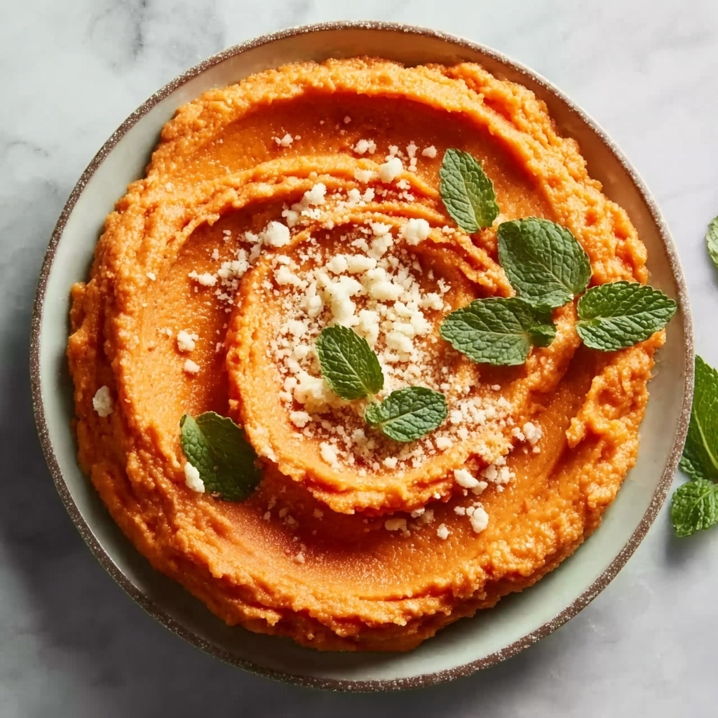 Creamy Maple Mashed Sweet Potatoes Recipe - Recipe Image