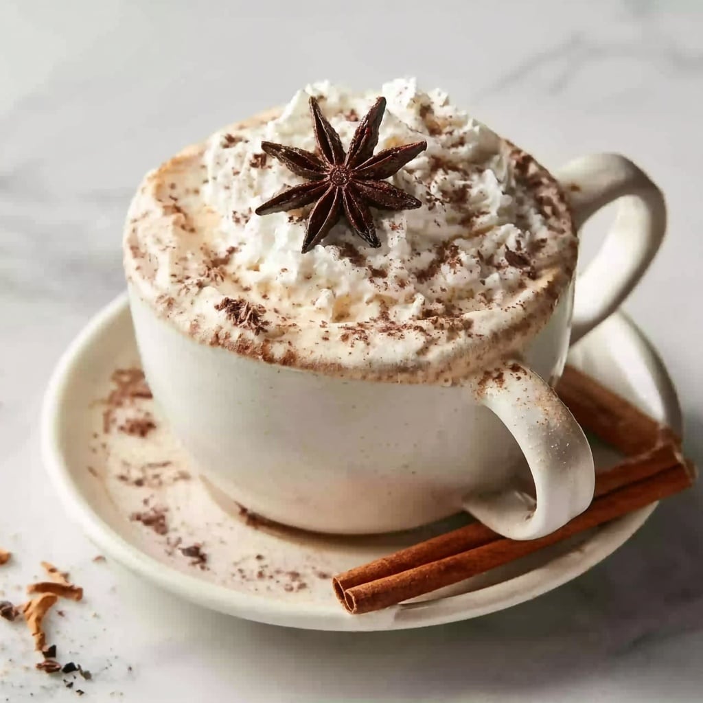 Chai White Hot Chocolate Recipe - Recipe Image