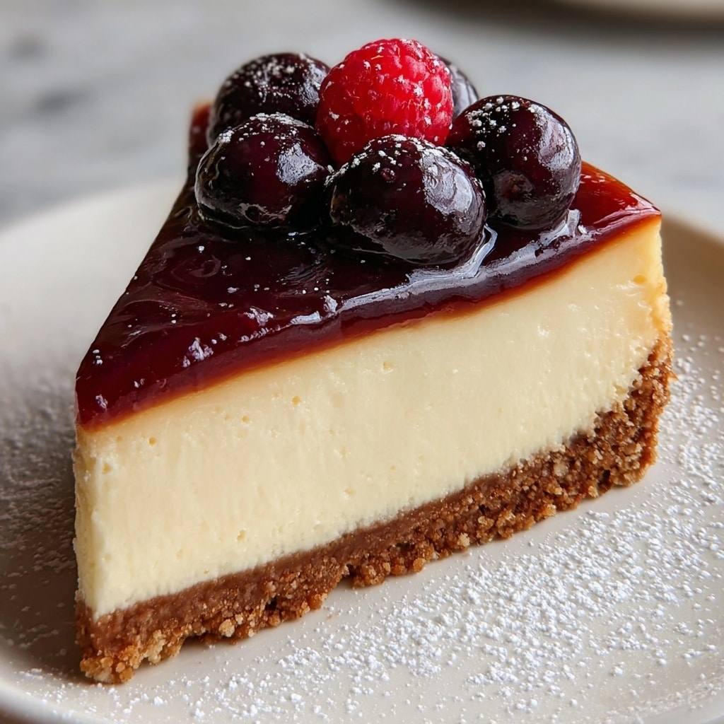 Classic New York-Style Cheesecake Recipe - Recipe Image