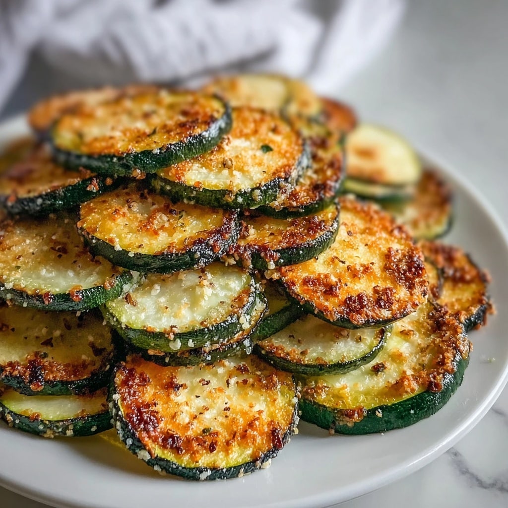 Crispy Baked Zucchini Chips Recipe - Recipe Image