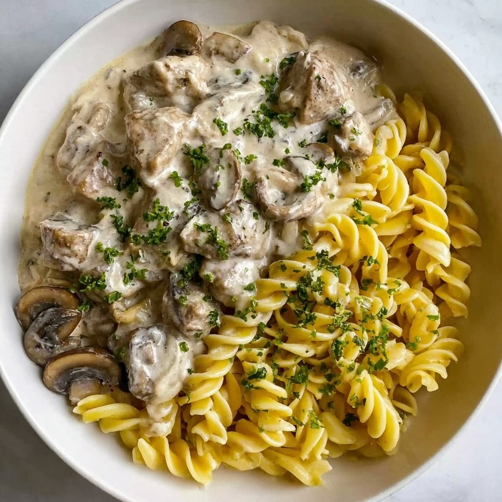 Simple Beef Stroganoff Recipe - Recipe Image