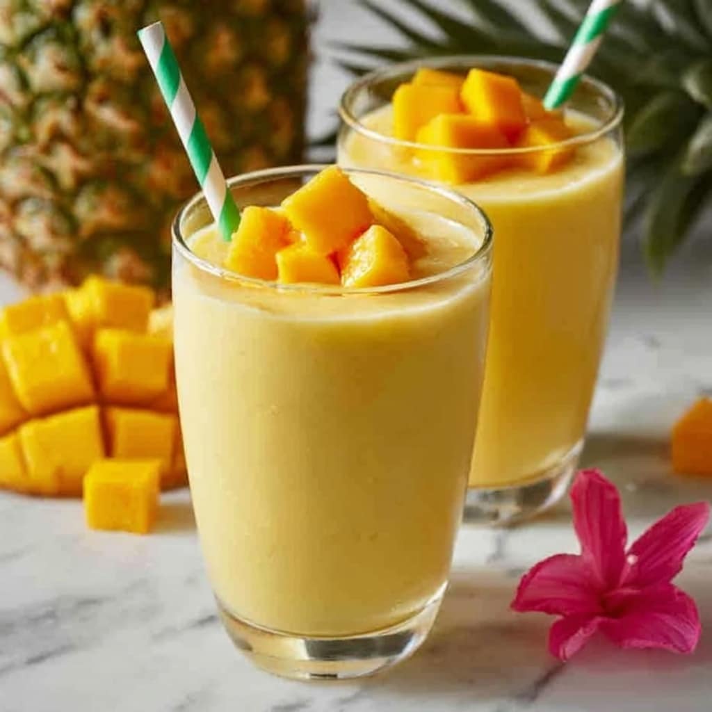 McDonald’s Mango Smoothie Copycat Recipe - Recipe Image
