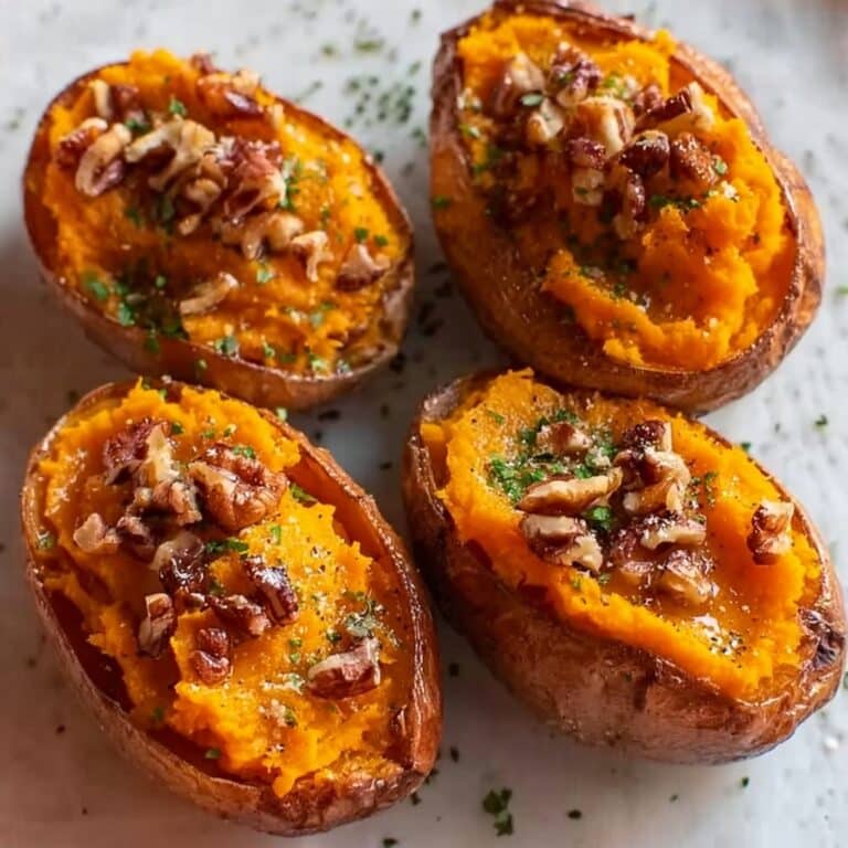 Stuffed Sweet Potatoes with Black Beans, Corn, and Lime Recipe