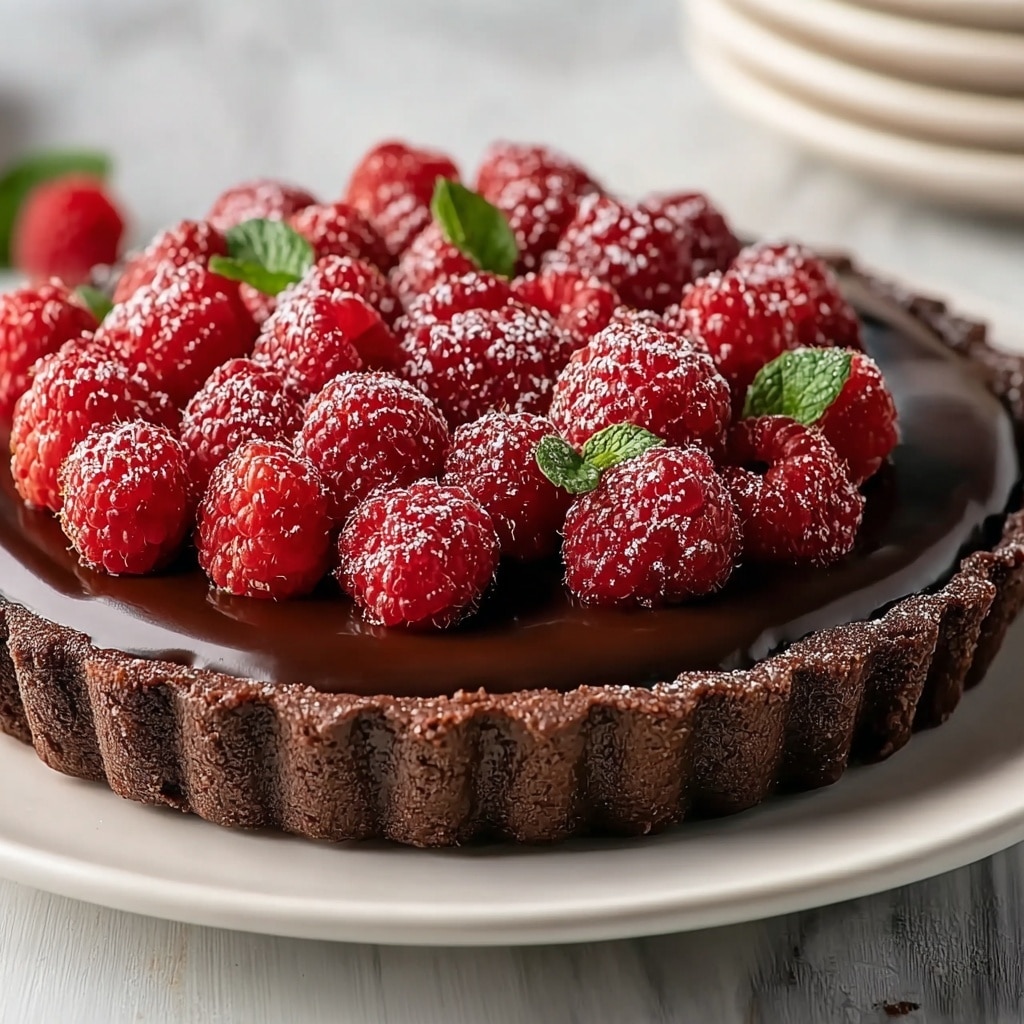 Chocolate Raspberry Tart: An Amazing Ultimate Recipe - Recipe Image