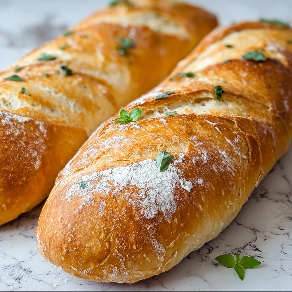 Crusty Italian Bread Recipe - Recipe Image