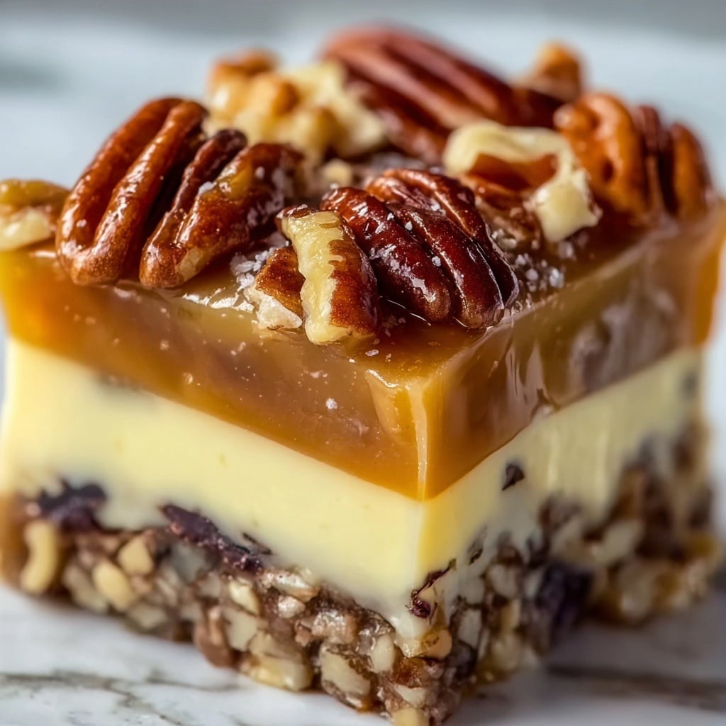 Decadent Pecan Pie Lasagna Recipe - Recipe Image