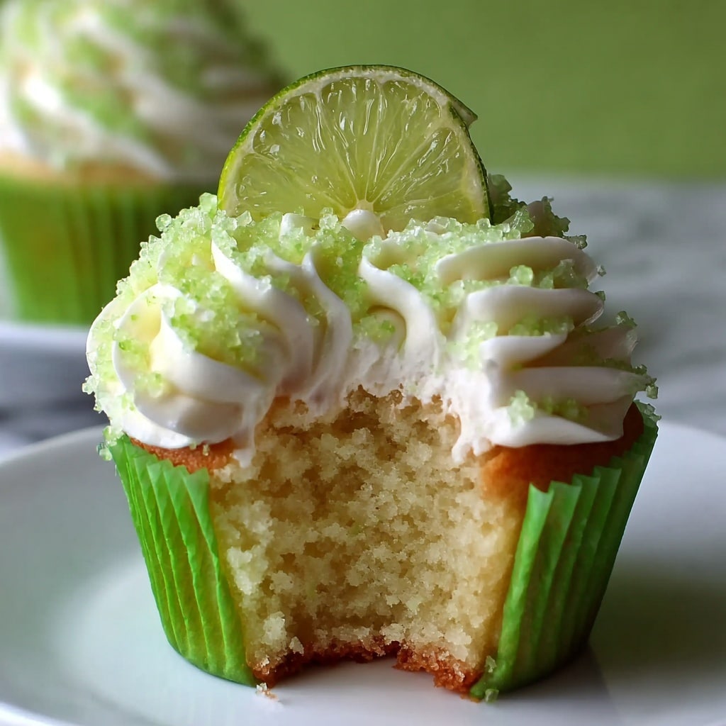 Key Lime Cupcakes Recipe - Recipe Image