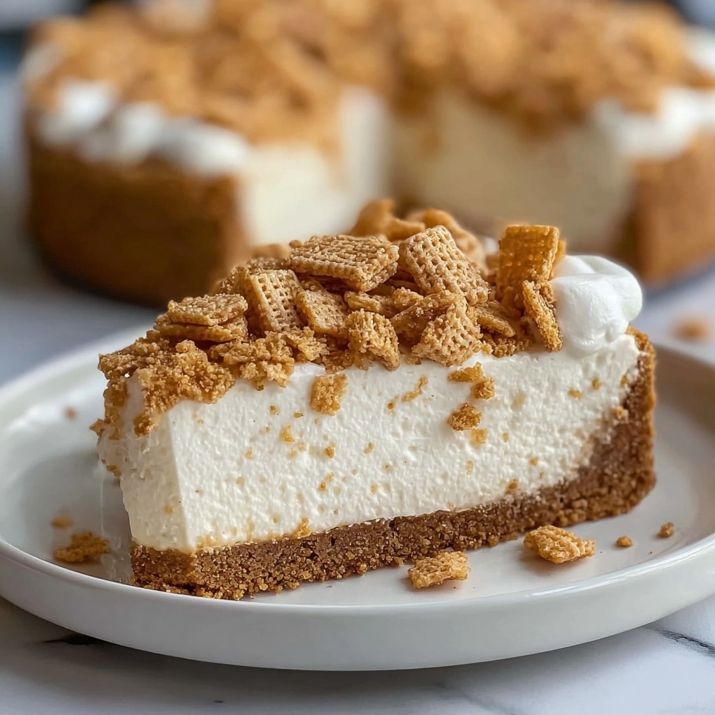 Cinnamon Toast Crunch Cheesecake Recipe - Recipe Image